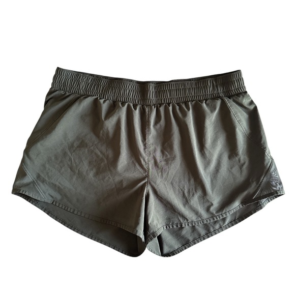 All in Motion Running Shorts Athletic Gym Workout‎ Olive Green XL Women's - Picture 2 of 9